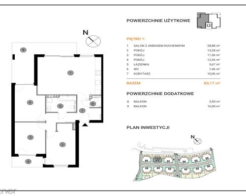 Przestronne mieszkania w willach miejskich- GOTOWE