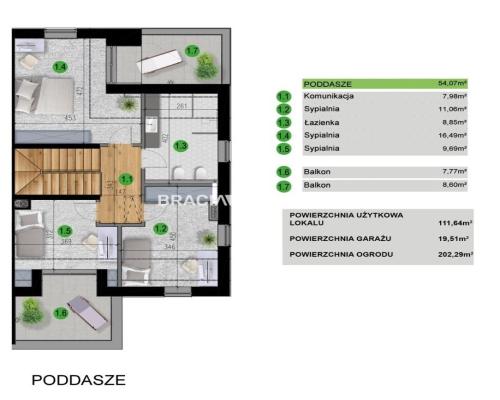 Domy położone w sielankowej okolicy - Skotniki