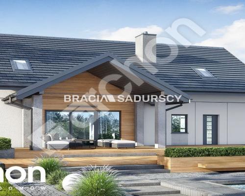 Dom wolnostojący, stan surowy otwarty