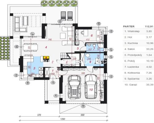 Przebieczany - domy wolnostojące, działka 800 m2