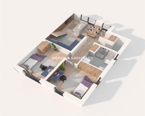 ZIELONKI dom bliźniak 114m2 z garażem!!!