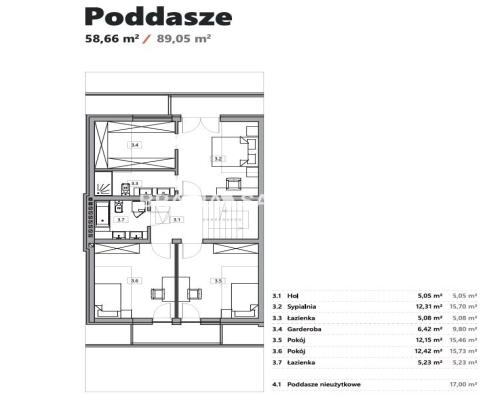 Bliźniak z garażem i ogrodem - 245,38 m2