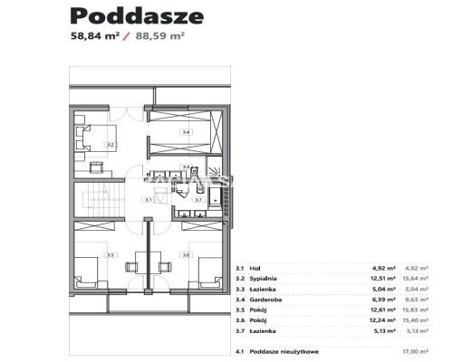 Bliźniak z garażem i ogrodem - 245,38 m2