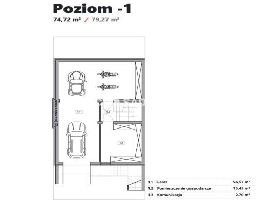 Bliźniak z garażem i ogrodem - 245,38 m2