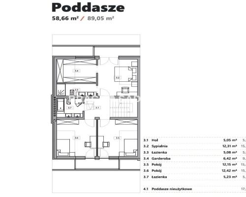 Bliźniak z garażem i ogrodem - 245,38 m2