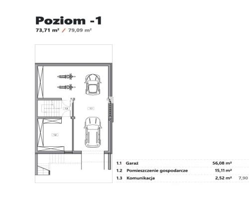 Bliźniak z garażem i ogrodem - 245,38 m2