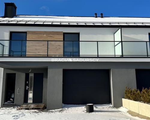 Nowoczesny bliźniak z garażem i działką 7ar