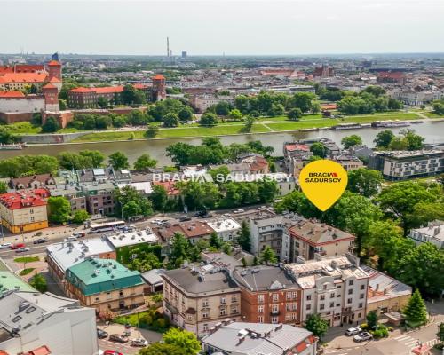 Wawel/Dębniki-kamienica z możl. rozbud (476m2 PUM)