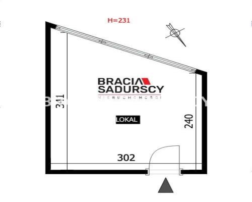 lokal biurowy 55,5m2 Prądnik Czerwony Olsza