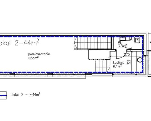Nowoczesny lokal użytkowy - 44m2 - Azory