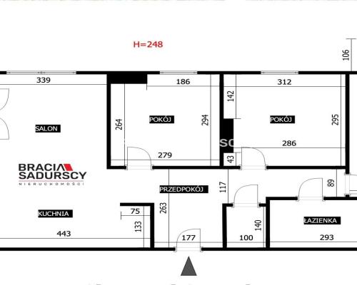 SŁONECZNE, 4-POKOJOWE Z DWOMA BALKONAMI