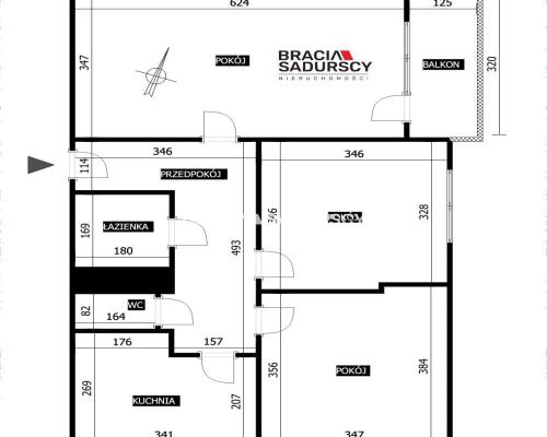 3 niezależne pok/po gen.remoncie/zieleń dookoła