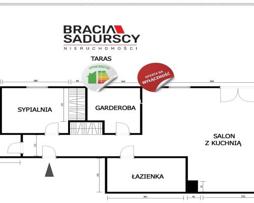 Wysoki standard/duży taras/2021/garaż/rejon Bonark