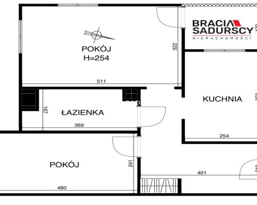 Dwupokojowe z osobną kuchnią. Ulica Felińskiego.