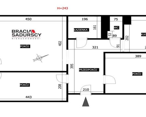 Widok na panoramę, Śliczna, 3 pokoje.