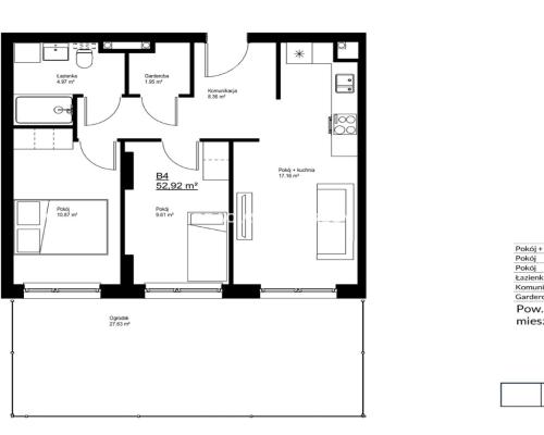 Nowe mieszkania w stanie deweloperskim Bieżanów