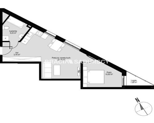 MIESZKANIA W KAMERALNYM BUDYNKU, PRĄDNIK CZERWONY