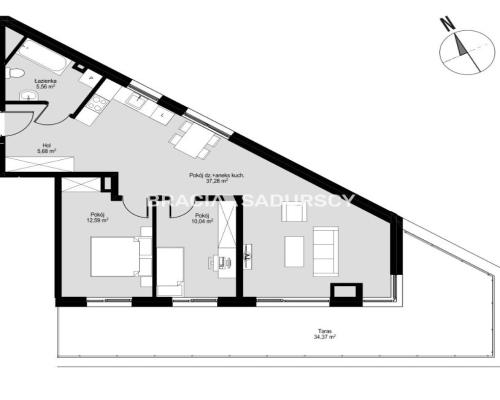 MIESZKANIA W KAMERALNYM BUDYNKU, PRĄDNIK CZERWONY