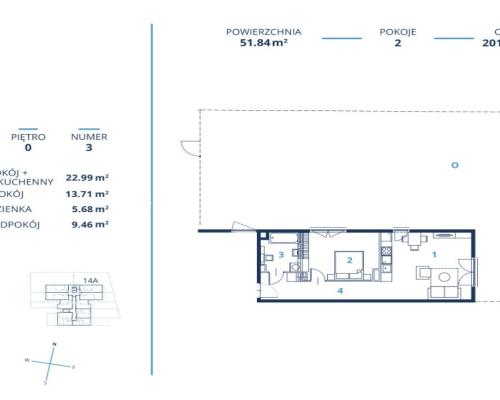 Gotowa inwestycja - metraże od 39 m2, Kraków