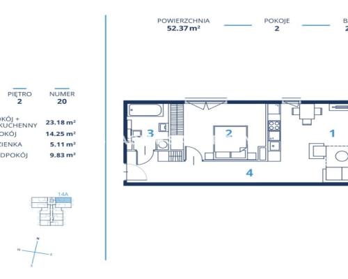 Gotowa inwestycja - metraże od 39 m2, Kraków