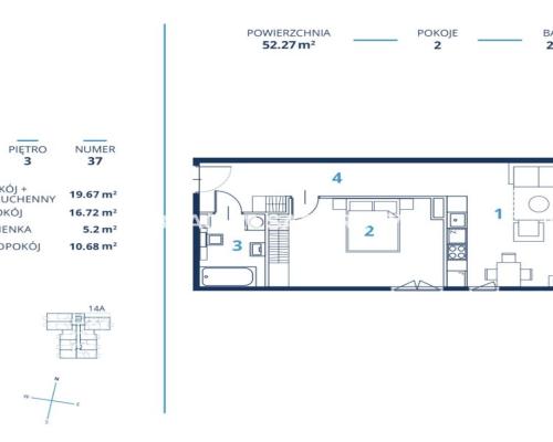 Gotowa inwestycja - metraże od 39 m2, Kraków