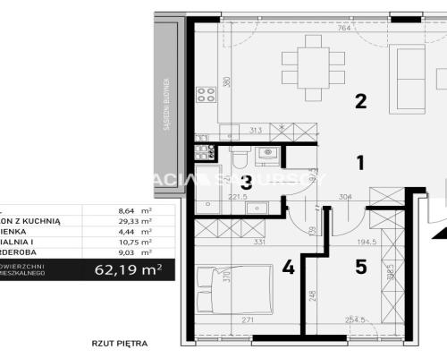 Mieszkanie 3-pokojowe z możliwością wydzielenia 4
