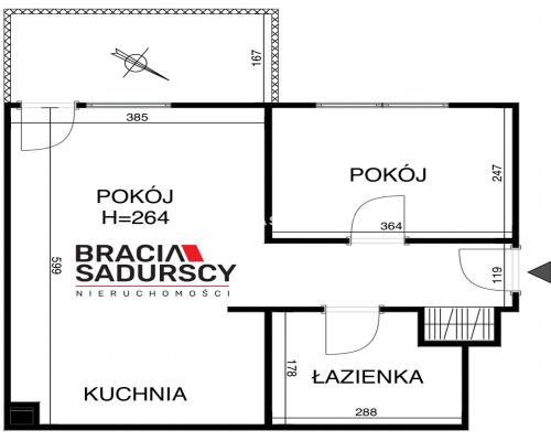 2 pok, z balkonem, nowe budownictwo, Grzegórzki!