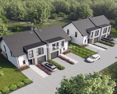 ZIELONKI dwupoziomowe Mieszkanie 75 m z ogródkiem