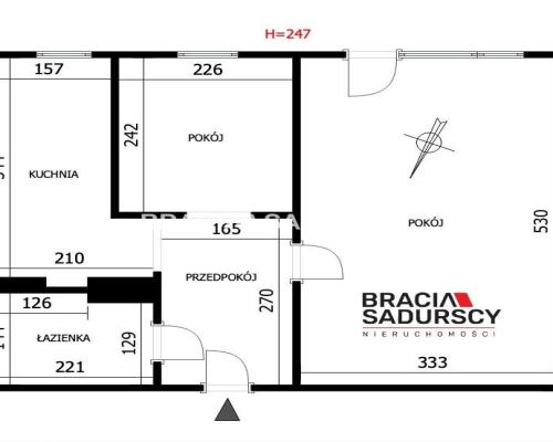 Mieszkanie 37 m² blisko centrum Skawiny!