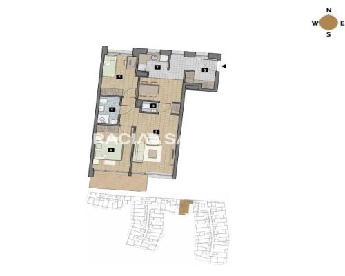 Dostępne mieszkania od 25m2 do 63m2. 