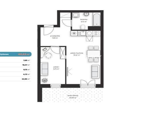 Komfortowe mieszkania z balkonem lub ogródkiem!
