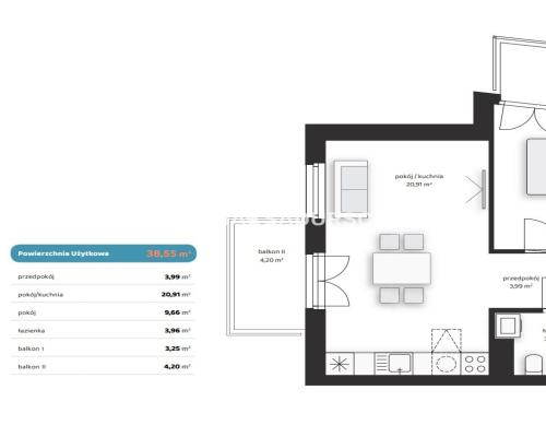 Komfortowe mieszkania z balkonem lub ogródkiem!