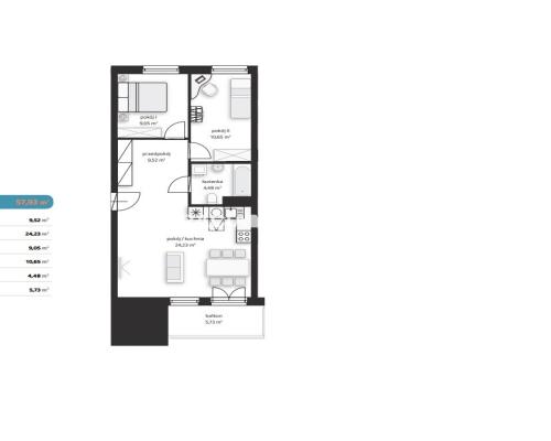 Komfortowe mieszkania z balkonem lub ogródkiem!