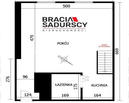 Starowiślna | centrum miasta | antresola