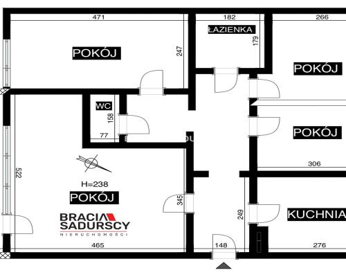 4 niezleżne pokoje / park-skwer / szkoła / MPK