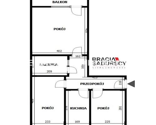 3 pokoje, + osobna kuchnia, Mistrzejowice
