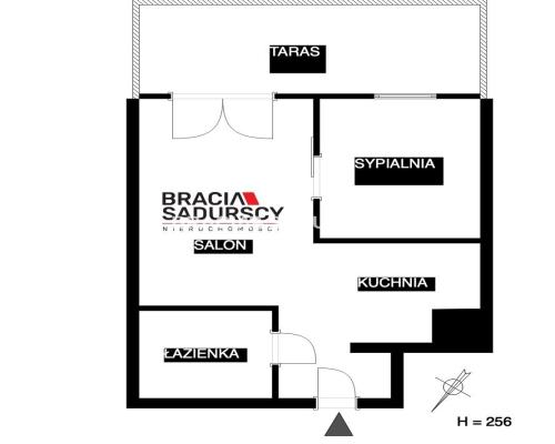 Komfortowo urządzone mieszkanie (taras i parking)