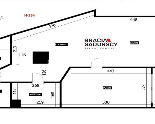 Nowoczesne 2-pokojowe mieszkanie 60 m²