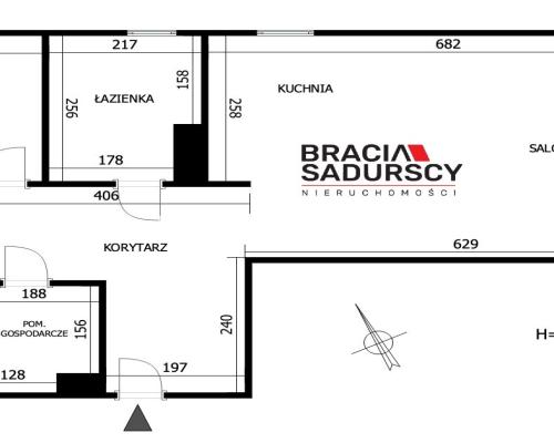 3 pokoje - Starego Dębu - 67m2