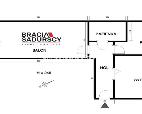 2 SYPIALNIE NOWA HUTA WANDA 44 M2 OSOBNA KUCHNIA