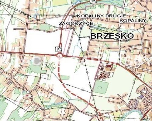Działka produkcyjno-usługowa Brzesko