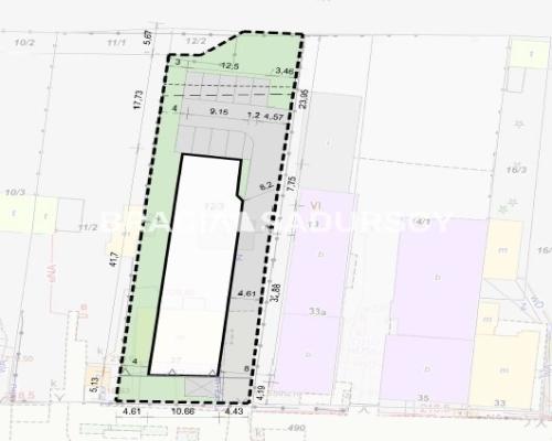 działka usługowa ul. Balicka (Bronowice) 1688m PUU