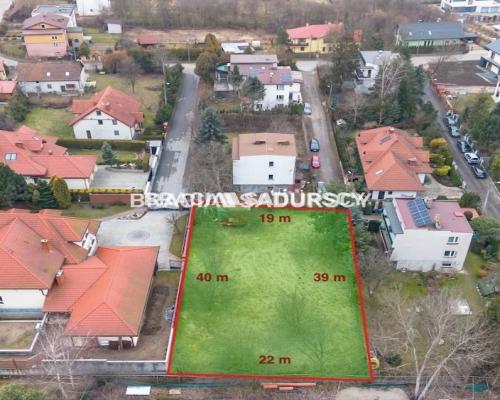 Działka budowlana 861 m2, Stary Bieżanów!