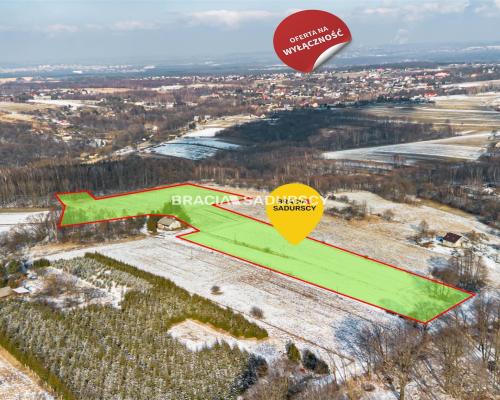 Działka z widokiem, położona na wzgórzu!