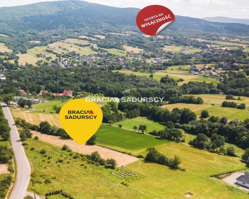 Bardzo atrakcyjna działka budowlana w Wiśniowej