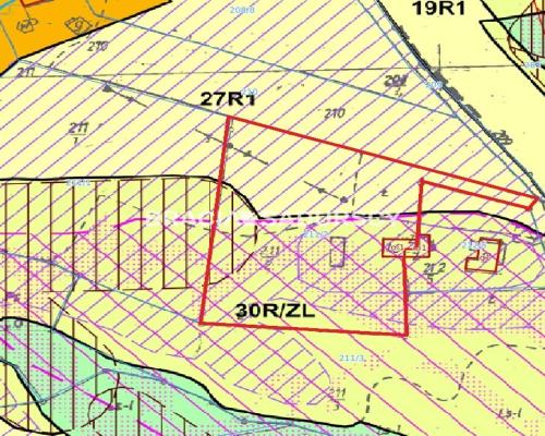 Działka rolna z drewnianym domem Nowa Wieś