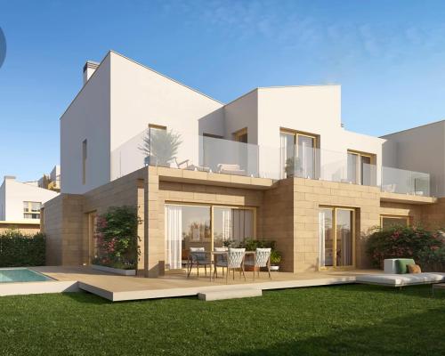 Domy szeregowe zaledwie 400m od morza w Denia