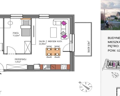Mieszkanie willowe z komórką i parkingiem w cenie!