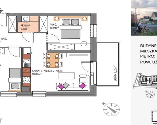 Mieszkanie willowe z komórką i parkingiem w cenie!