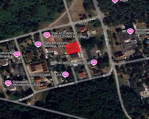 Działka pod usługi turystyczne, Mrzeżyno